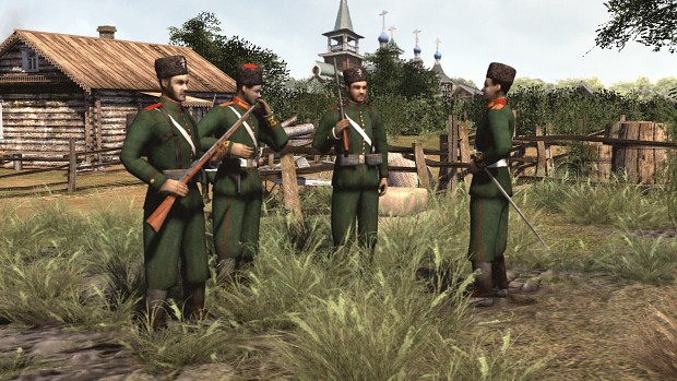 Russian Cossack uniform