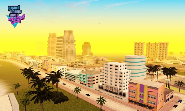 Vice City Realistic Palm Trees - GTA: Vice City