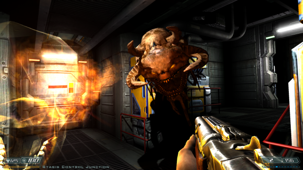 Ultimate BFG mod running on Doom 3 BFG Hi Def 2.2 Pain Elemental