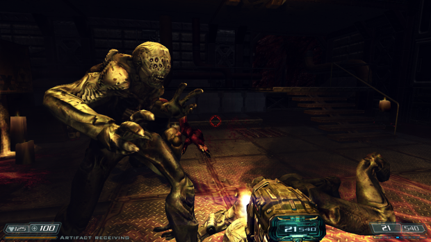 Doom 3 BFG Hi Def version 2.7d engine patch hdr and bloom