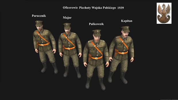 Oficerowie Piechoty Wojska Polskiego