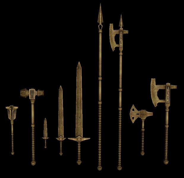 Dwemer weapons