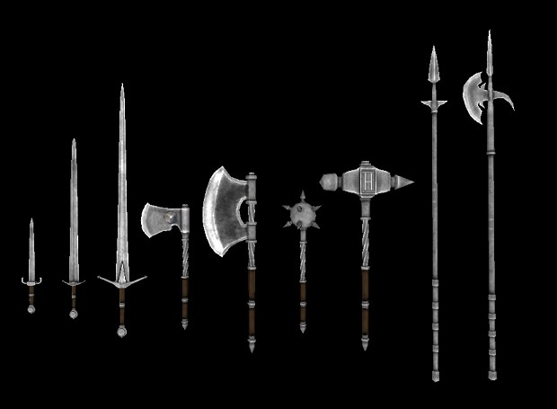 oblivion shivering isles weapons