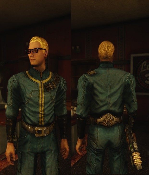 Male Unmarked Vault Suit