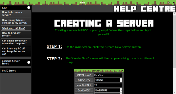 Help Debug Form Image Ultimate Minecraft Server Creator Mod For Minecraft Mod Db