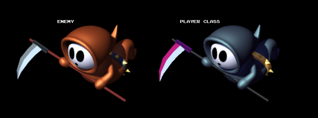 Greaper Enemy and Player Class