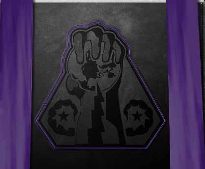 Black Hand Background/Logo
