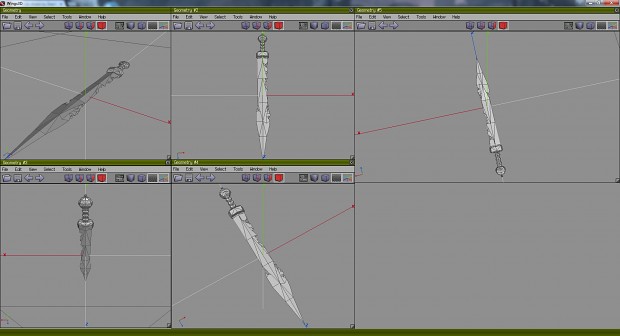 Damocles sword Work in progress
