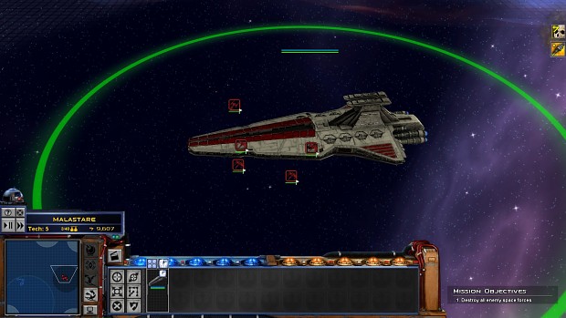 Rebel Venator-class Star Destroyer Animated Hanger