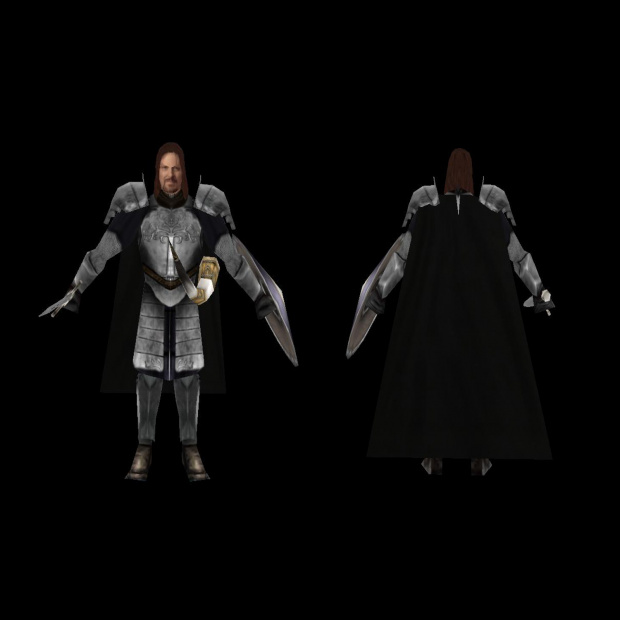 Boromir In Armor WIP