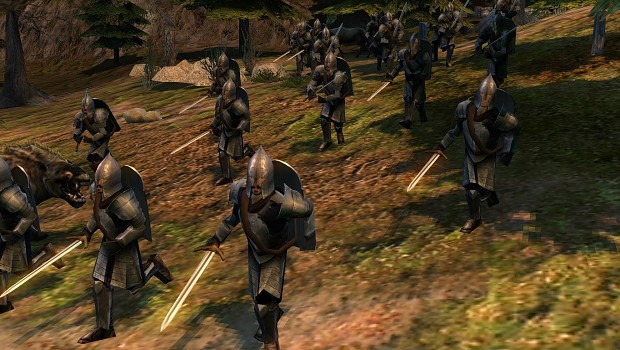 Gondor Soldiers-Aggresive Stance