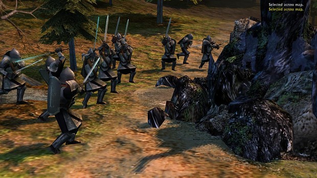 Gondor Soldiers-Aggresive Stance