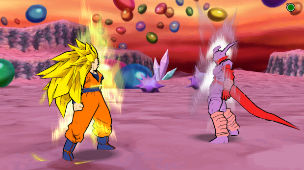Goku SS3 and Janemba at the hell.
