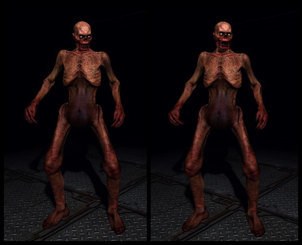 Boney Zombie texture [UltimateHD 2.1]