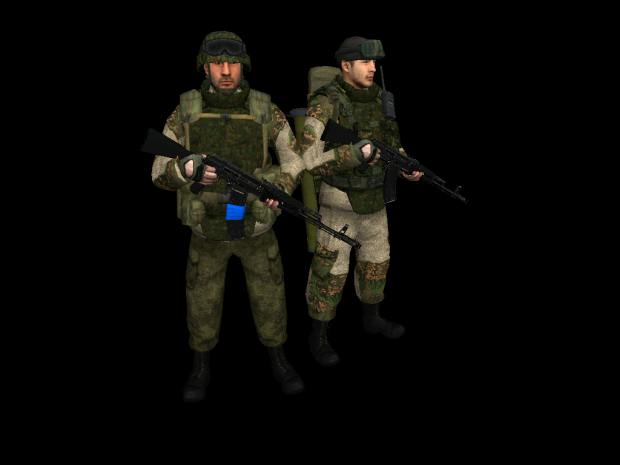 2 of 10 characters of russian campaign.