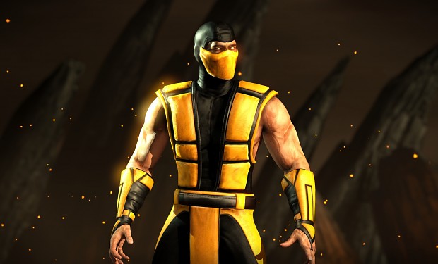 Edited Scorpion Image Mortal Kombat X Klassic Skins