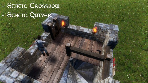 Static Crossbow & Quiver
