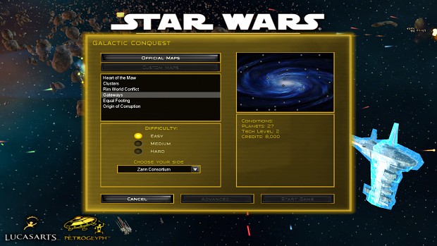 disabled menu screenshot #1