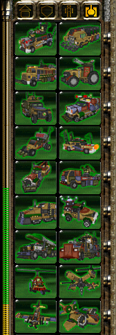 All Scavenger vehicles + Forgotten side bar and unit icon preview