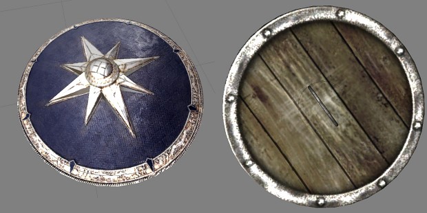 Telmarine Round Cavalry Shield