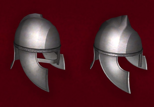 Two Centaur Helmets