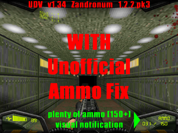 Zandronum UDV with Unofficial Ammo Fix