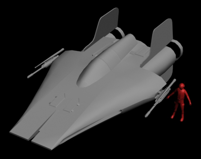 A-Wing size comparison