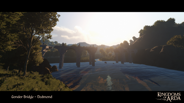 Gondor Bridge by Dedmond