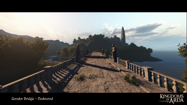 Gondor Bridge by Dedmond