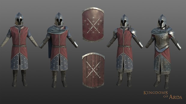 Lamedon Soldiers Image - Kingdoms Of Arda Mod For Mount & Blade Ii 