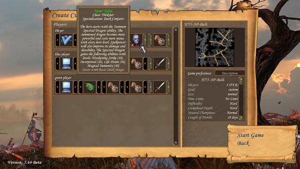 heroes of might and magic 5 tribes of the east skill wheel