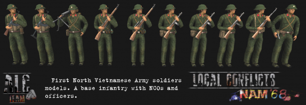 First NVA Soldiers Models