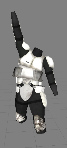 Rigged Scout Trooper armor
