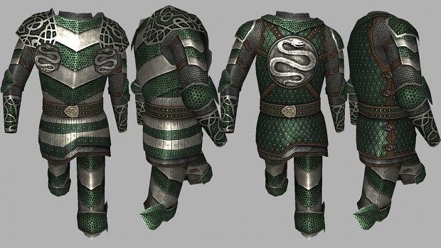 New Snake Armors (Replacements)