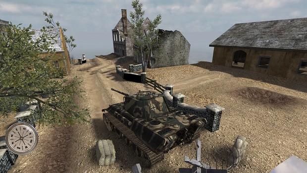 Custom textures + new Panther tank model