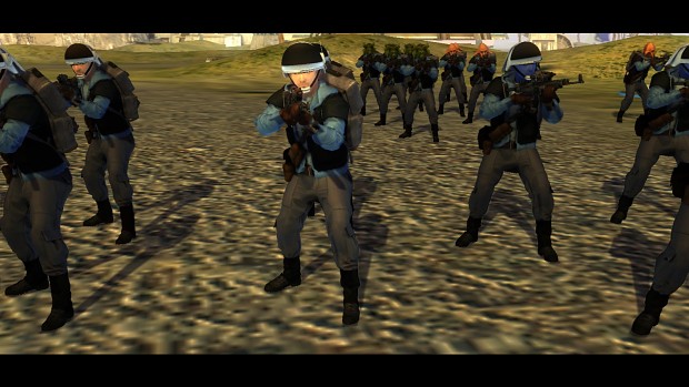New Republic Soldiers Ingame
