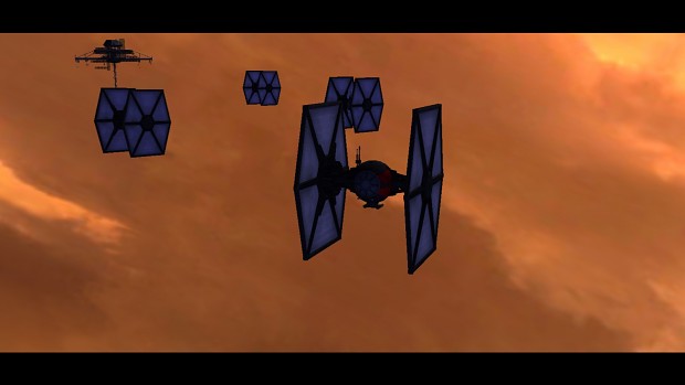 First Order Tie Fighters
