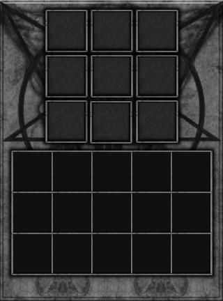 Concept art for inventory screen, take2