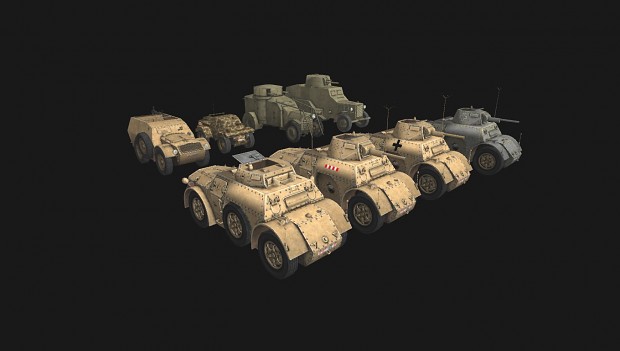 Italian armoured cars