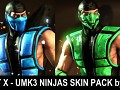 MKX - [ UMK3 Ninjas Skin Pack ] by King Kolossos
