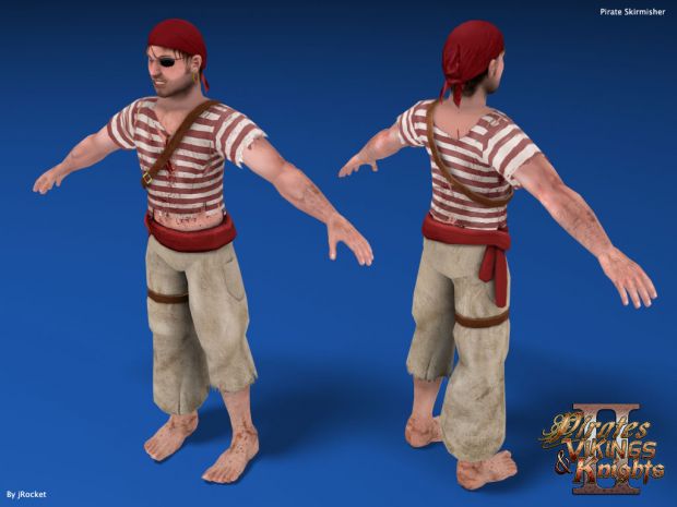 Pirate Skirmisher Render
