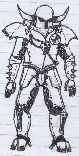 Concept image of Chaos Armour
