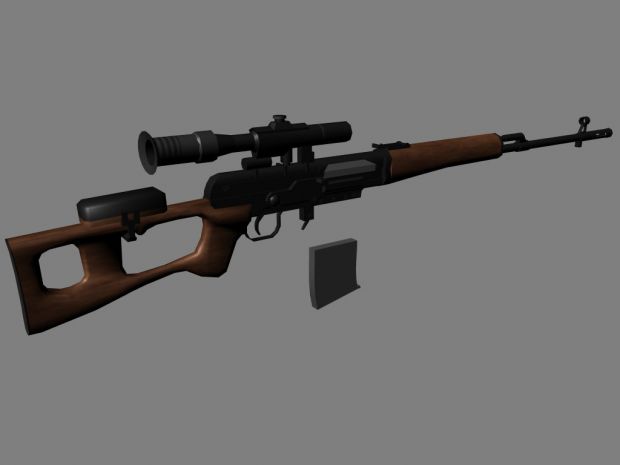 SVD Sniper Rifle
