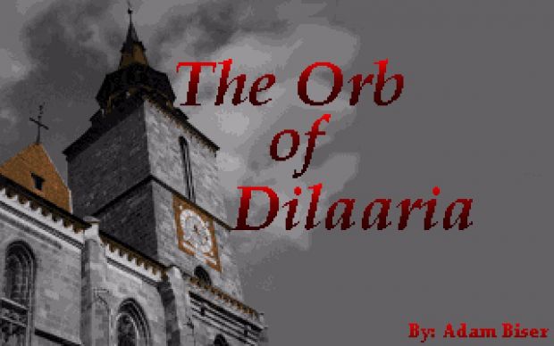 Orb of Dilaaria Title Screen