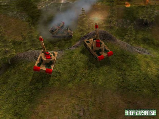Artillery barrage