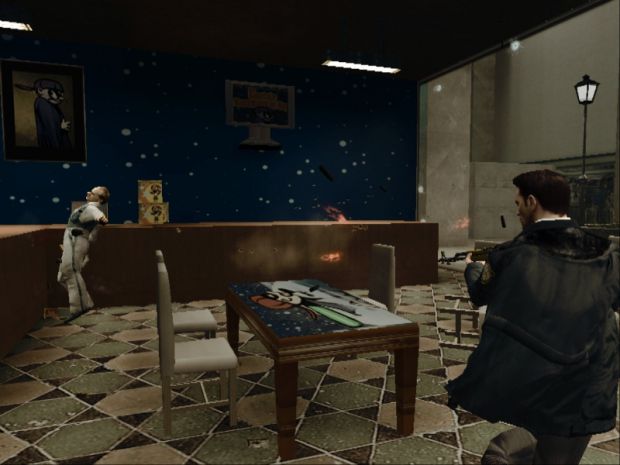 Inside Captain Baseball-Bat Restaurant image Plaza Raid Mod for Max Payne - Mod DB