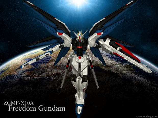 The ZGMF-X10A Freedom Gundam