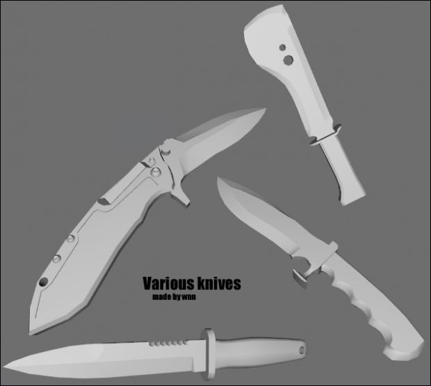 A set of 4 Knives