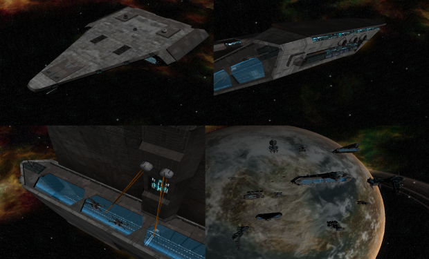 Quasar Fire-class Carrier Updated
