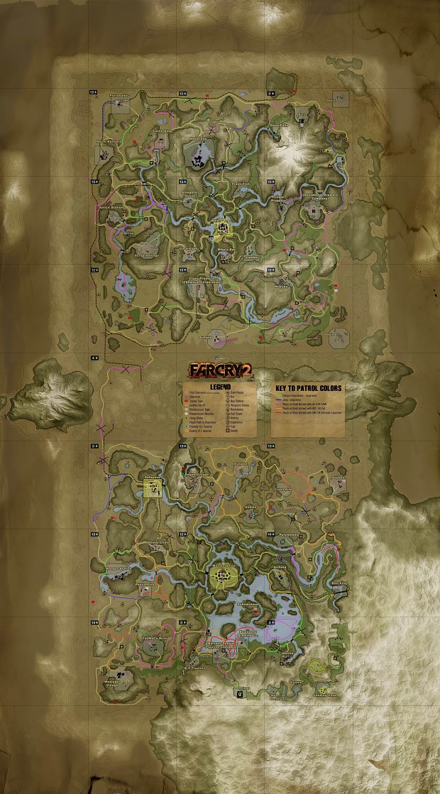 Suggestion: Far Cry 2 style map : r/joinsquad